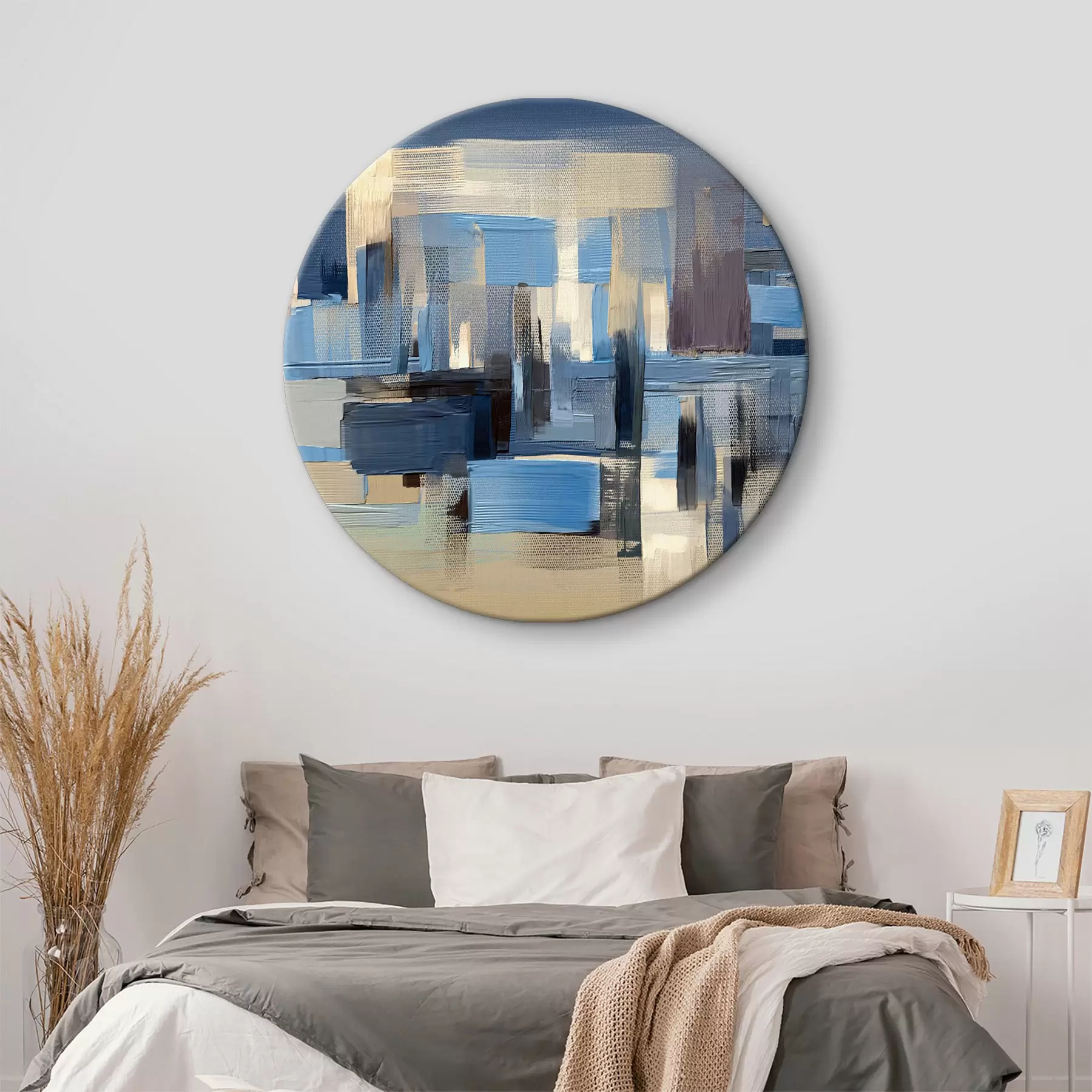 Glezna Ūdens, debesskrāpis un krāsa r34186