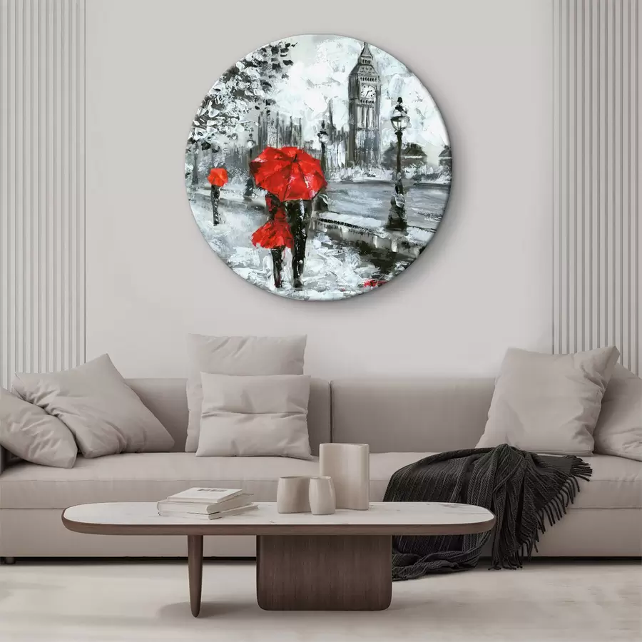 Fototapetes Logs, augs un lietussargs r34614