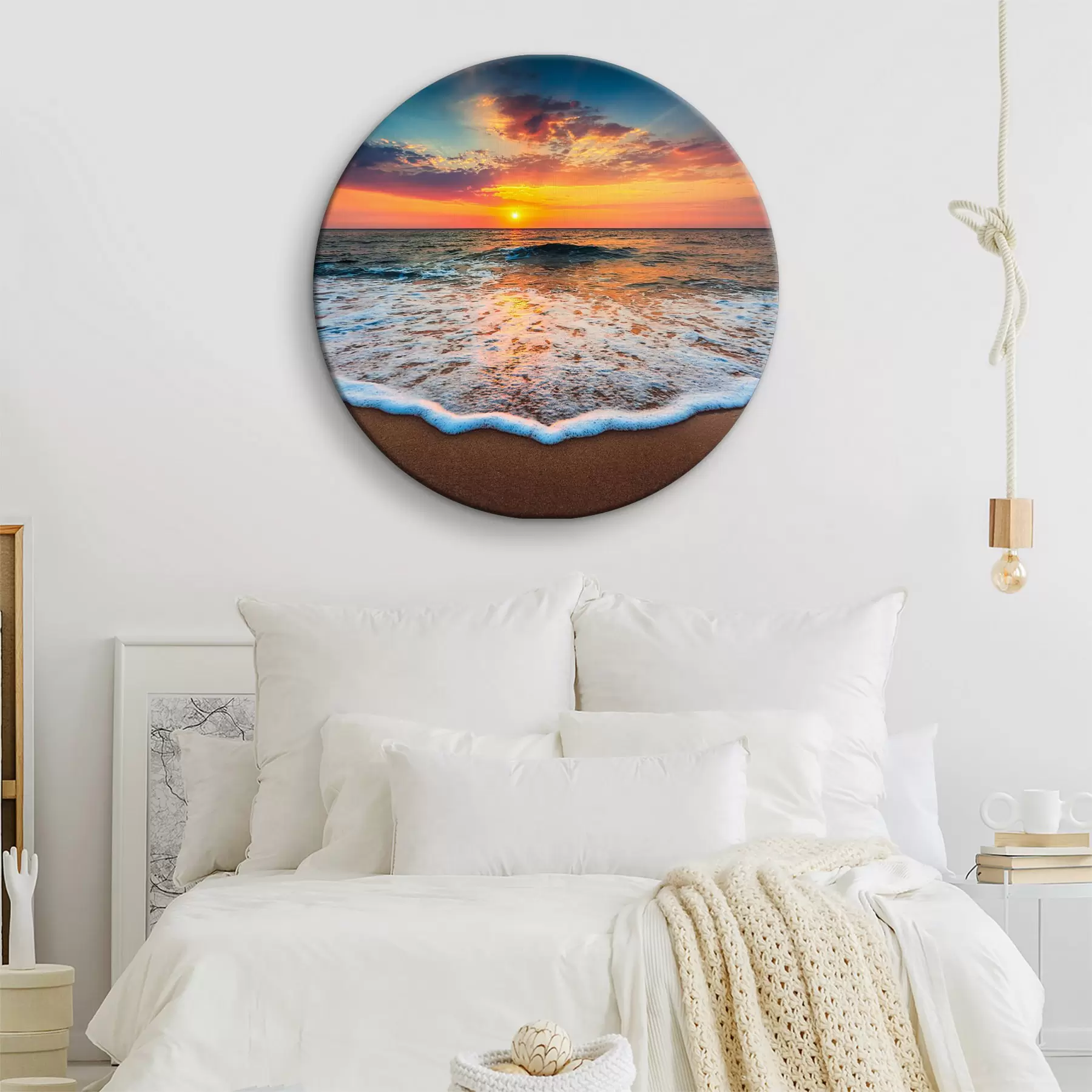 Glezna Mākoņi, ūdens un debesis r35166