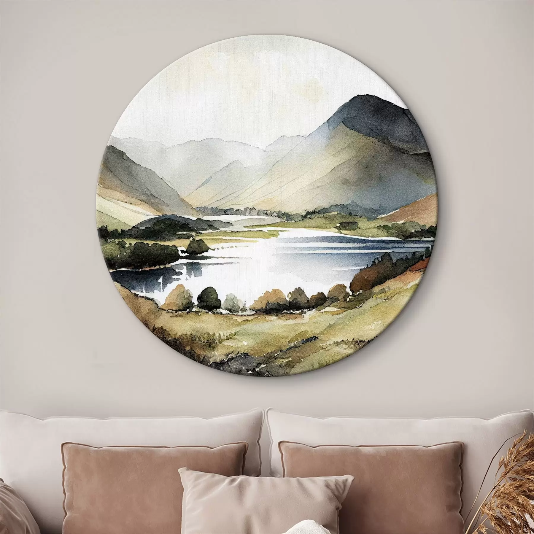 Glezna Ezers kalnos r36018