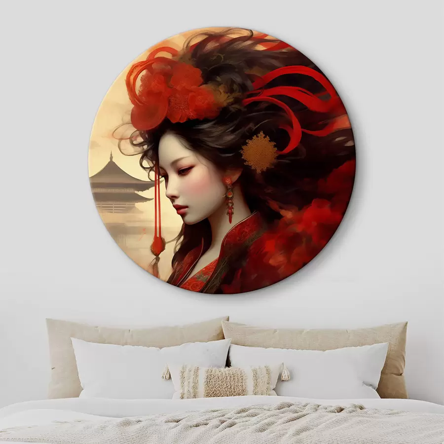 Glezna Āzijas motīvi r36808