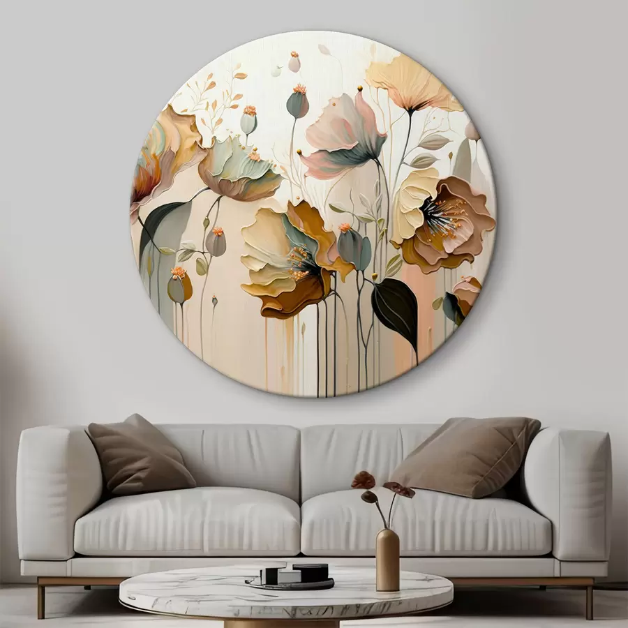 Glezna Akvareļu ziedi r37538