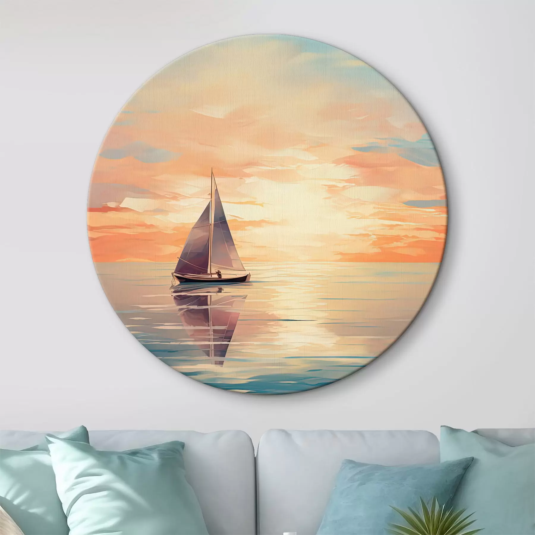 Glezna Akvareļu laiva r38050