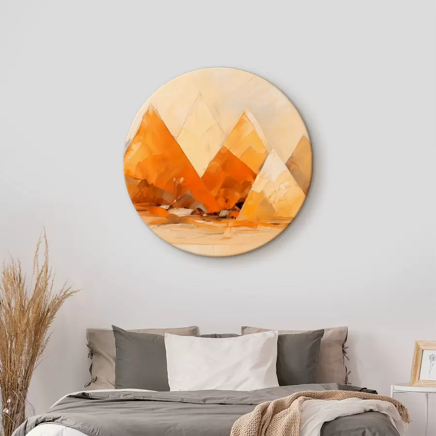 Glezna Piramīdas tuksnesī eļļas glezna r39435