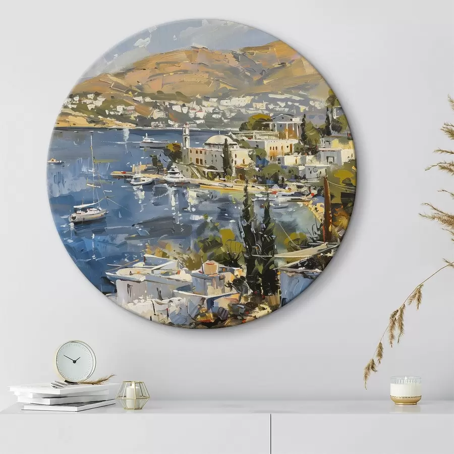 Glezna Bodruma, Turcijas piekrastes pilsēta r39907