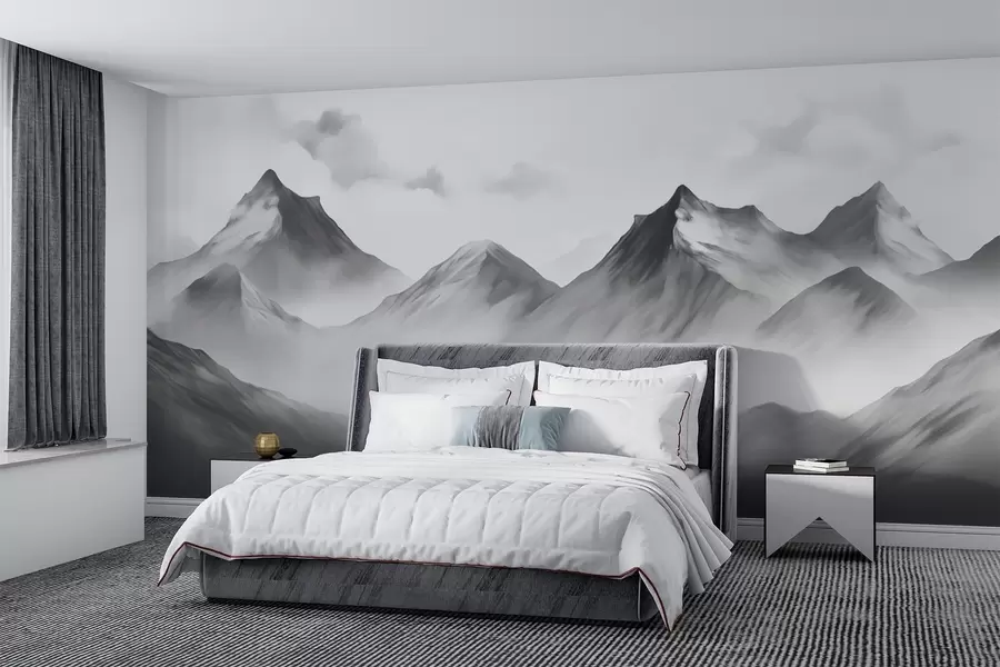 Fototapetes Kalnu migla w02309