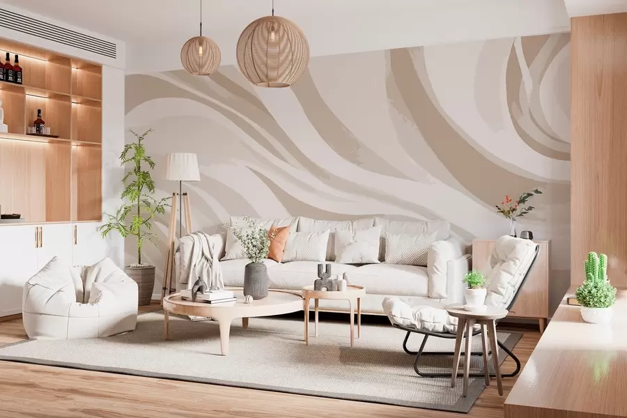 Fototapetes Abstraktie viļņi w02420v3