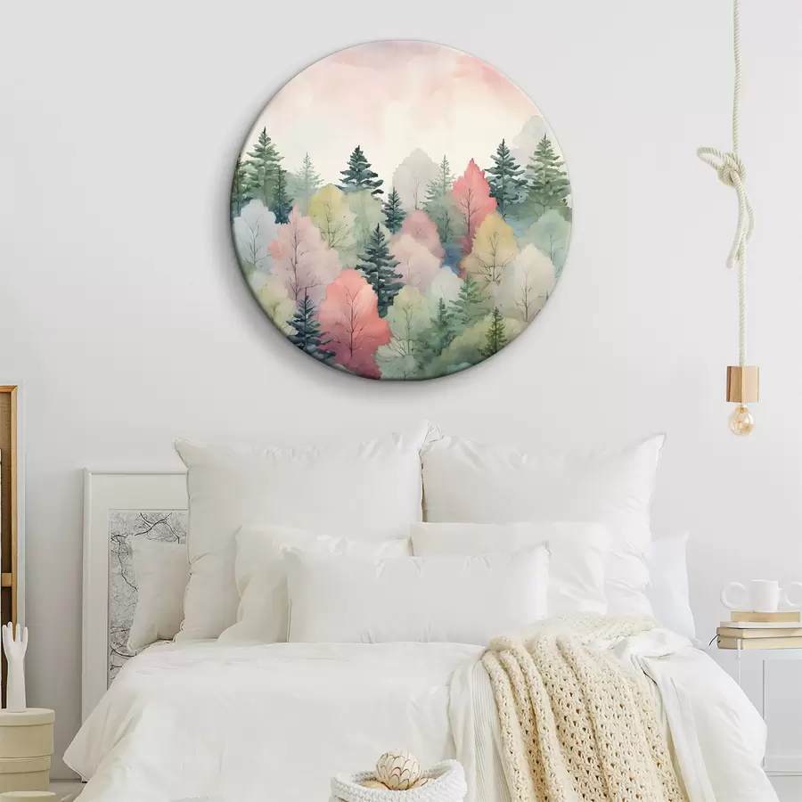 Glezna Krāsains mežs r38055