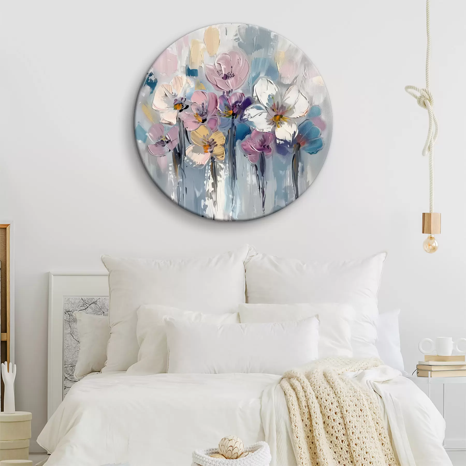 Glezna Abstrakti ziedi r38643