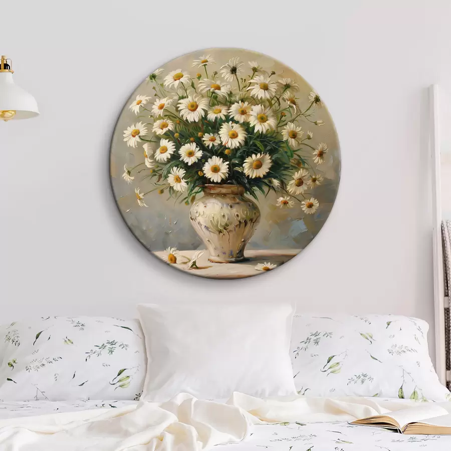 Glezna Margrietiņu pušķis r38706