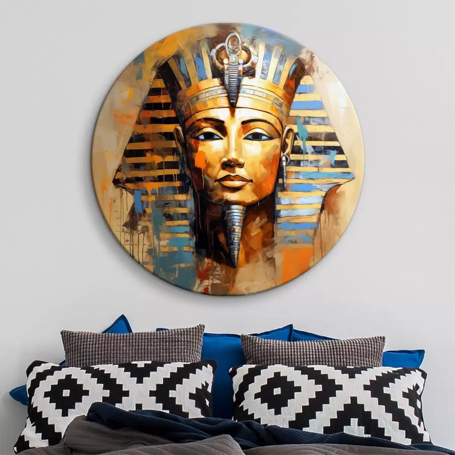 Fototapetes Ēģiptes faraona eļļas gleznas portrets r39332