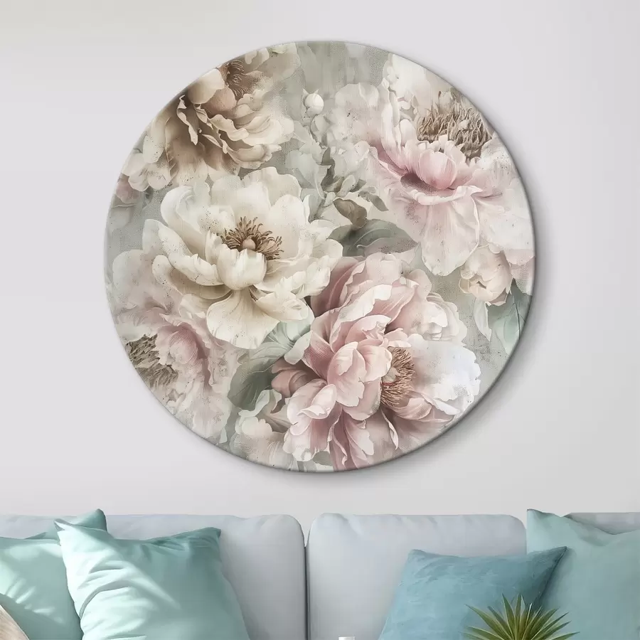 Fototapetes Vintage peonijas r39345