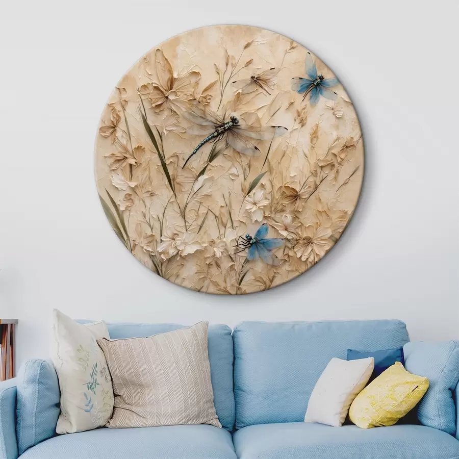 Fototapetes Spāres uz abstrakta bēša fona r39600