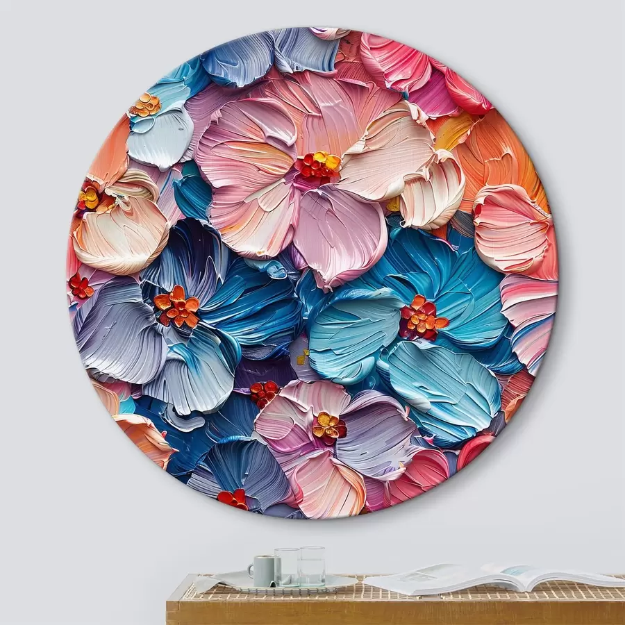 Glezna Akrila ziedu kompozīcija r39735