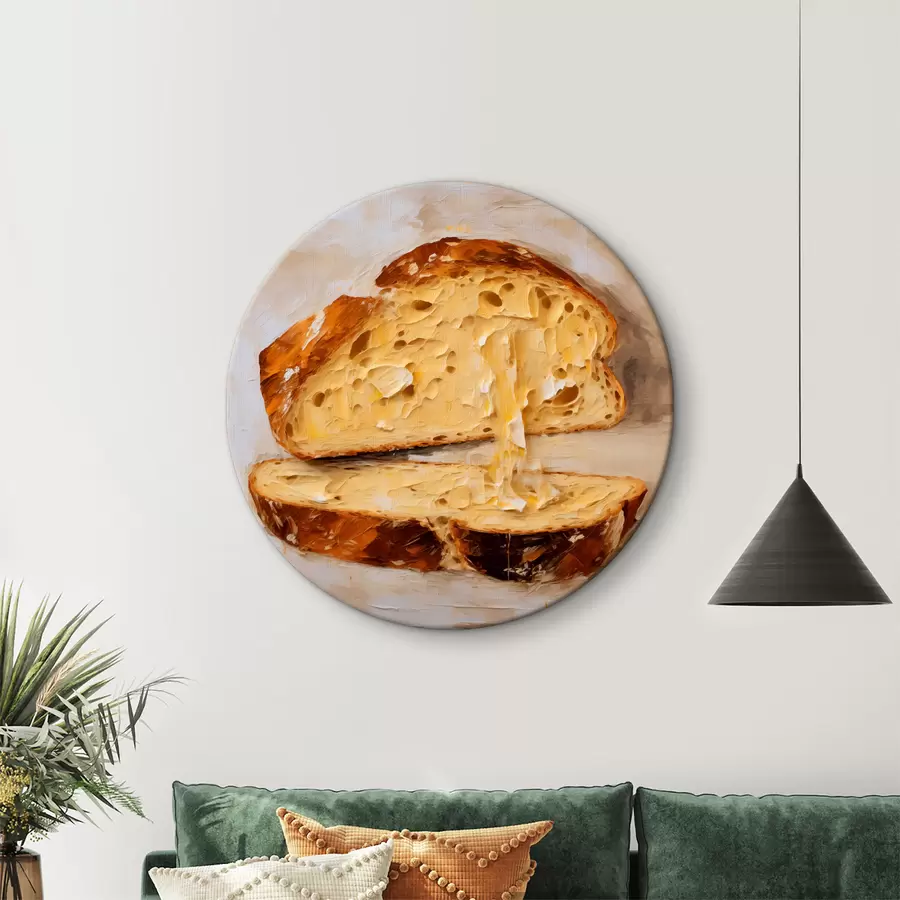 Glezna Maize un sviests uz gaiša fona glezna r40216