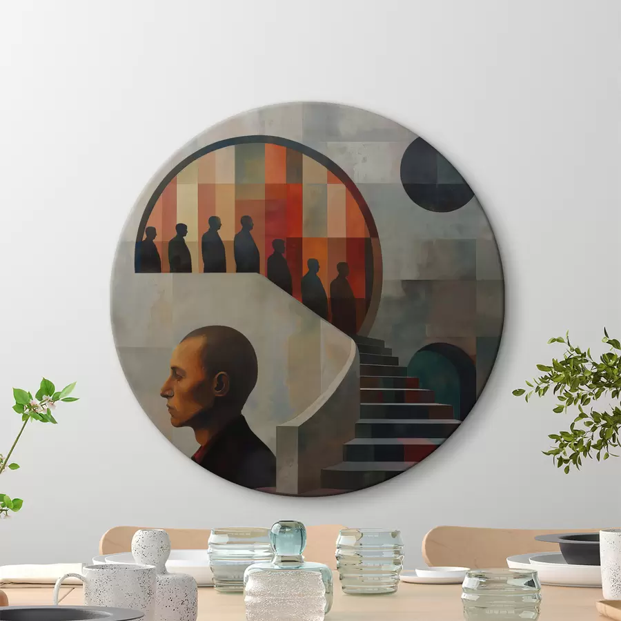 Glezna moderna kāpņu ilustrācija r40238