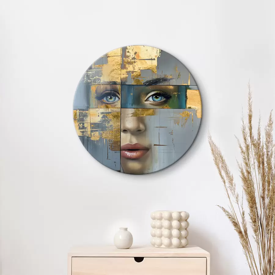 Fototapetes moderns abstrakts portrets r40240