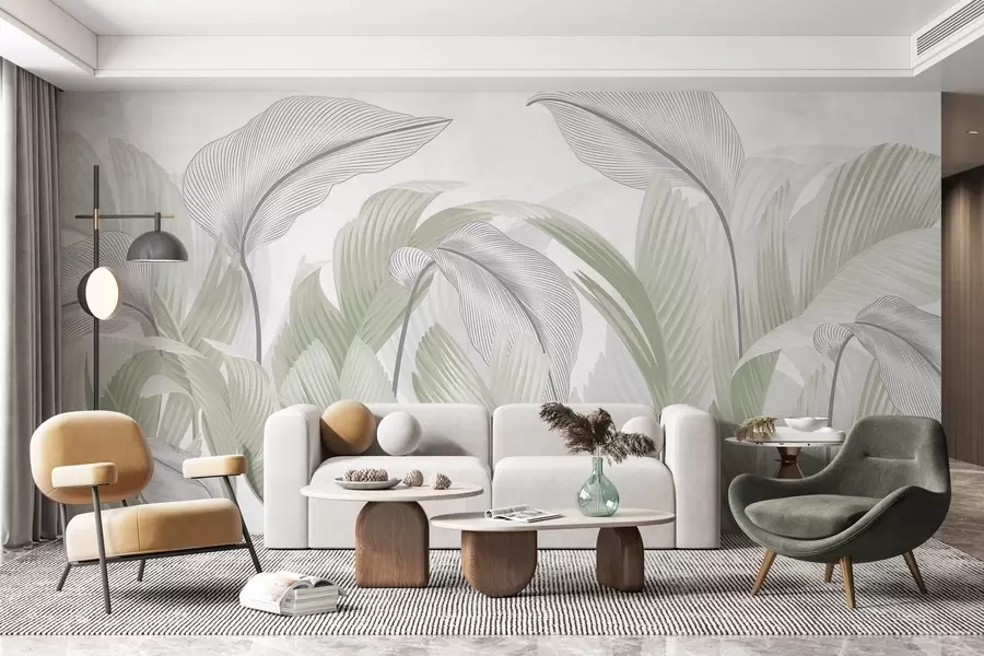 Fototapetes Sulīga lapotne w02508v3