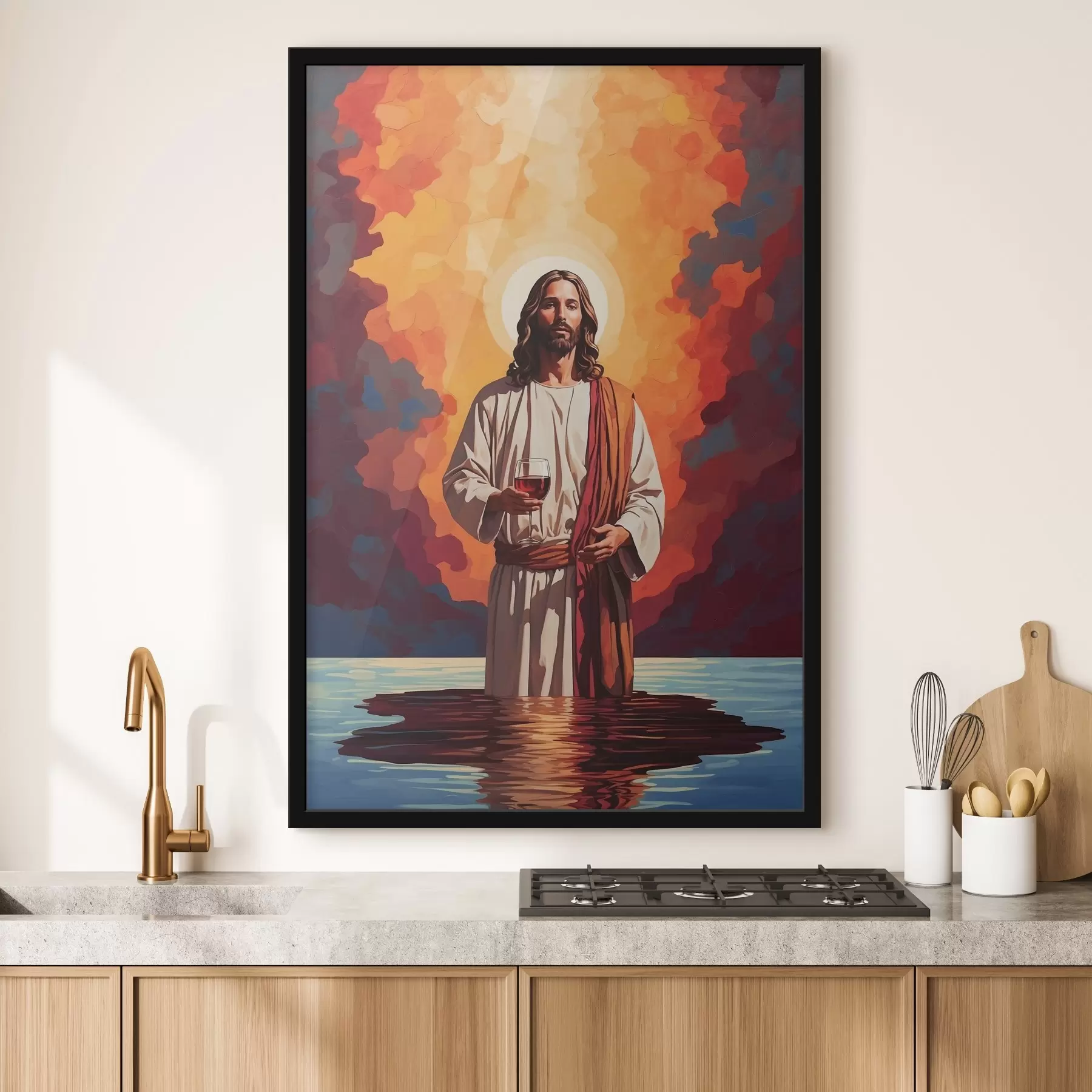 Fototapetes Vīrieša attēls ar vīna glāzi f38125