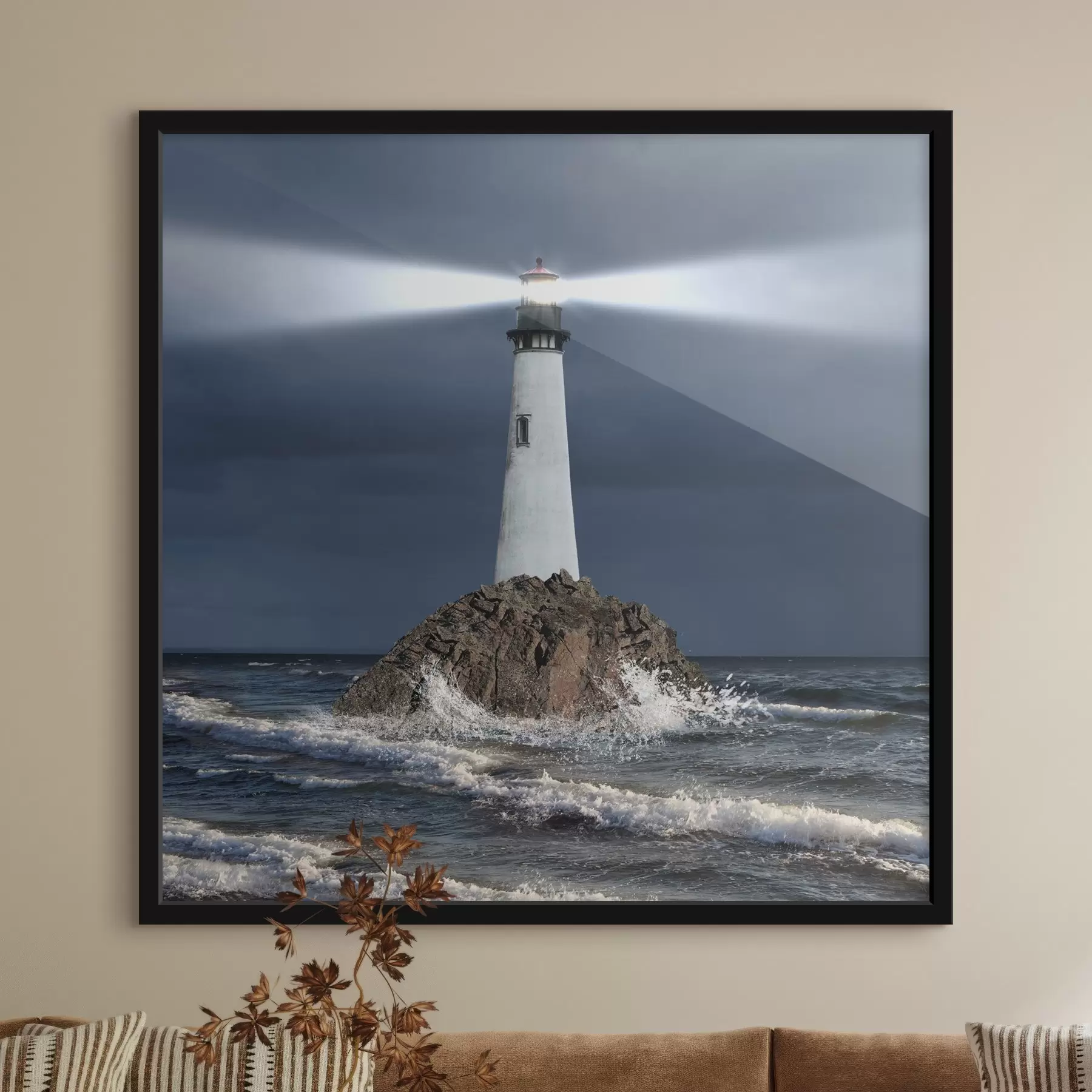 Fototapetes Ūdens, bāka un debesis f08187