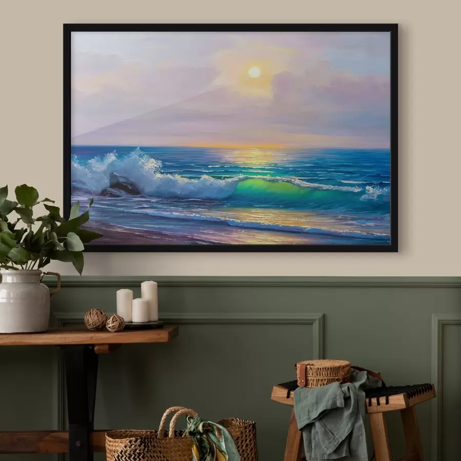 Fototapetes Ūdens, mākoņi un debesis f17732