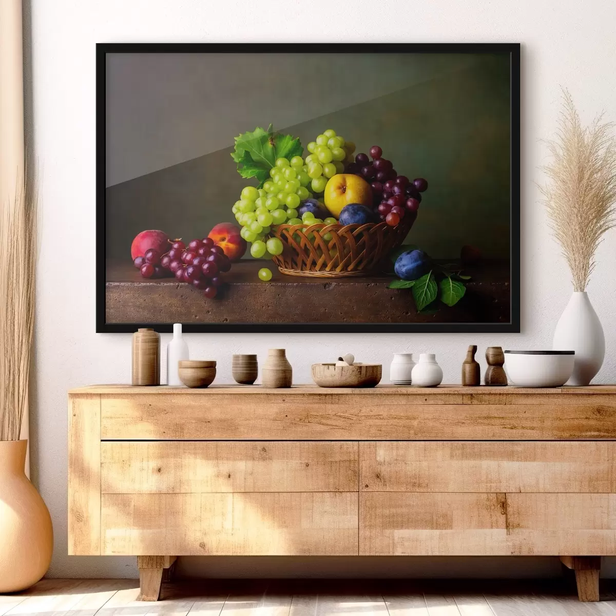 Plakāts augļu grozs f31114