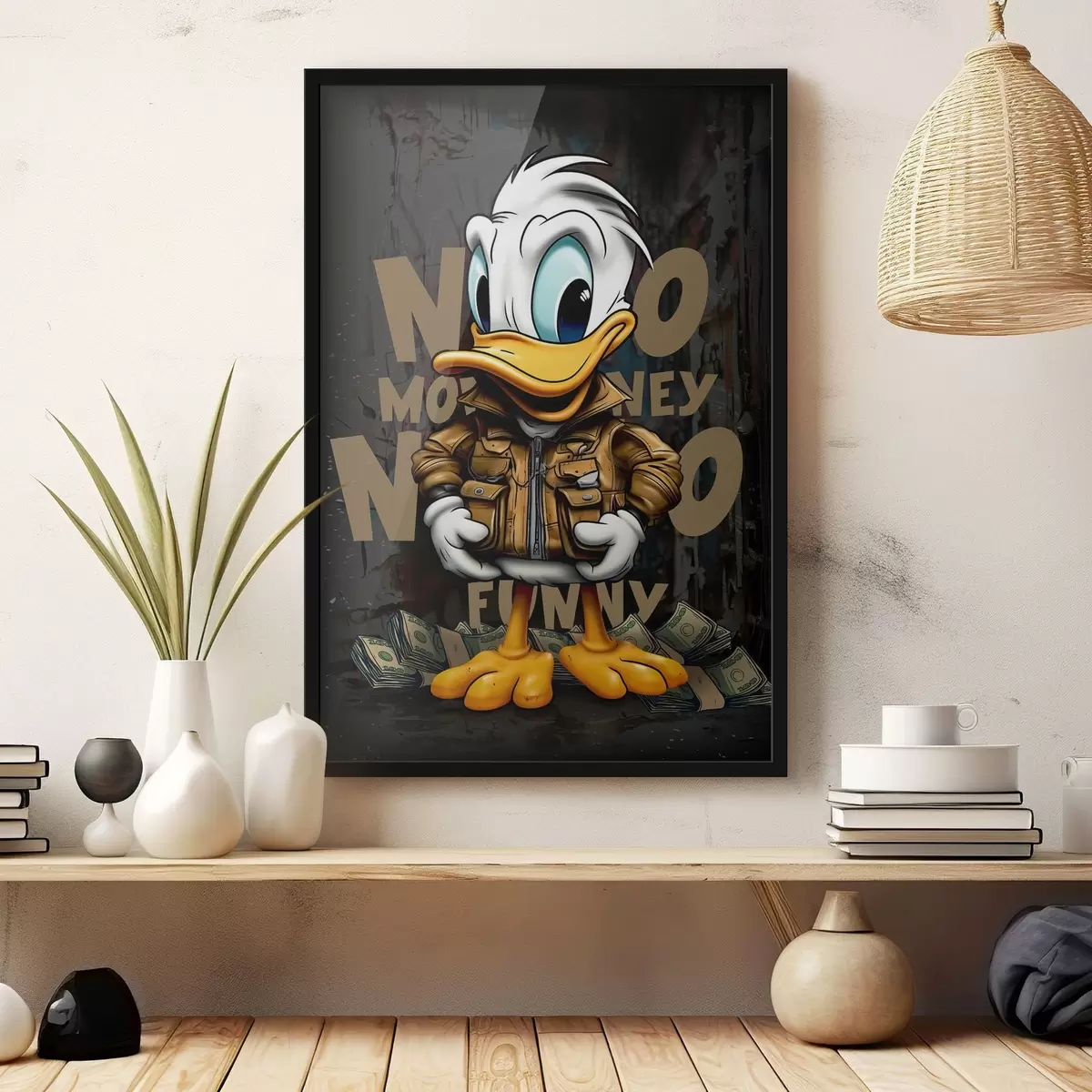 Plakāts Donald Duck par grafiti f35194