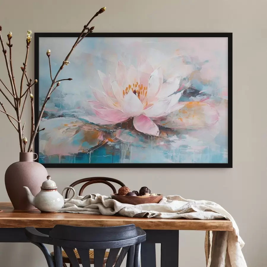 Fototapetes Akvareļu peoniju ilustrācija f35449