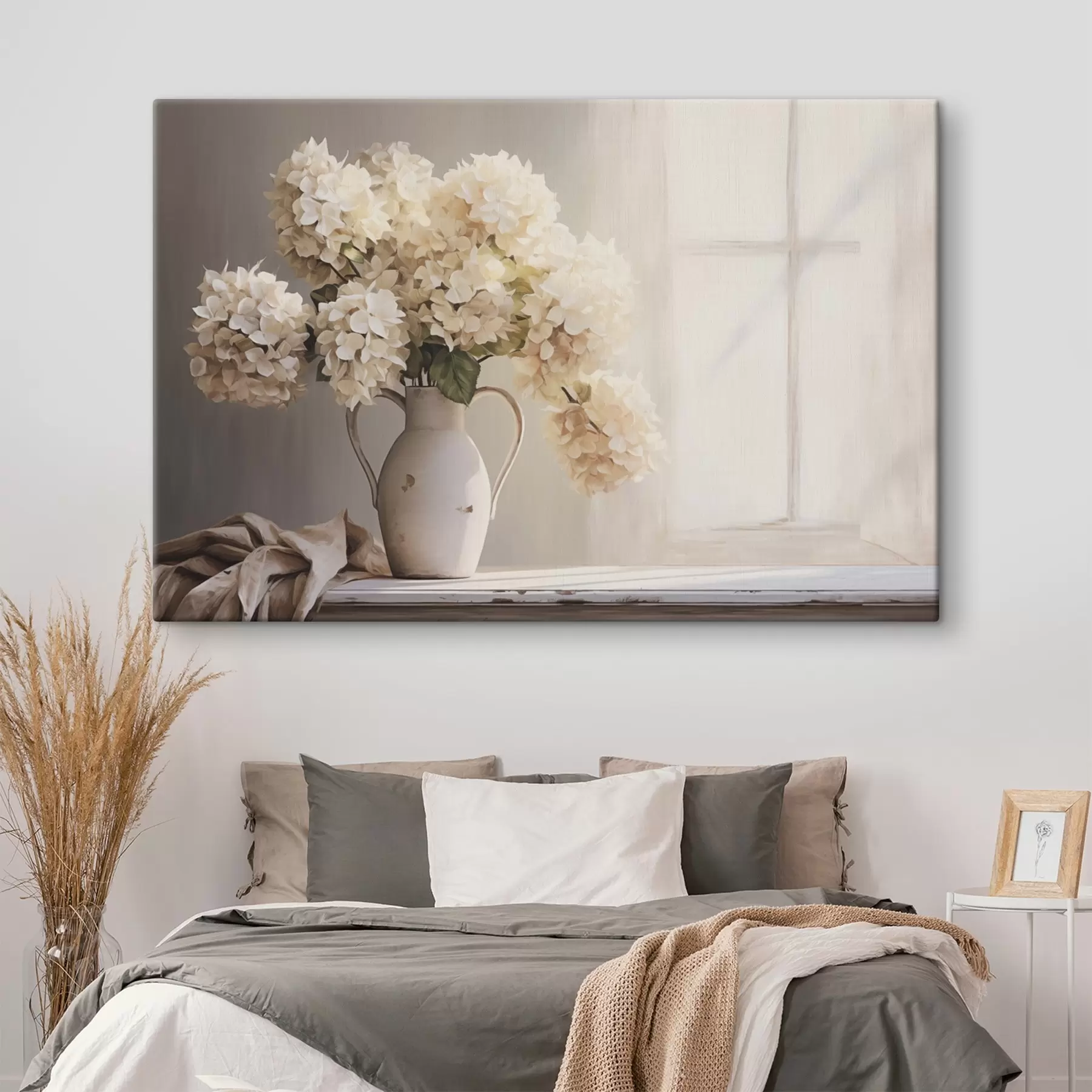 Fototapetes Vāze ar ziediem uz palodzes s41762