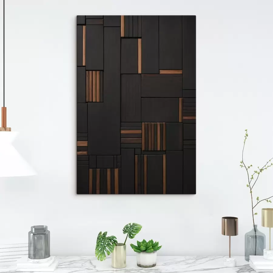 Glezna Siena ar koka flīžu attēlu s41782