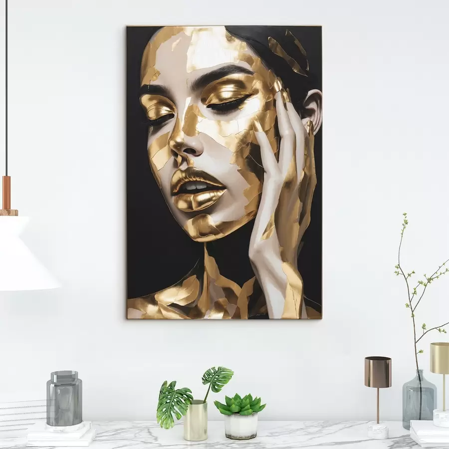 Glezna Meitenes seja krāsota s42091