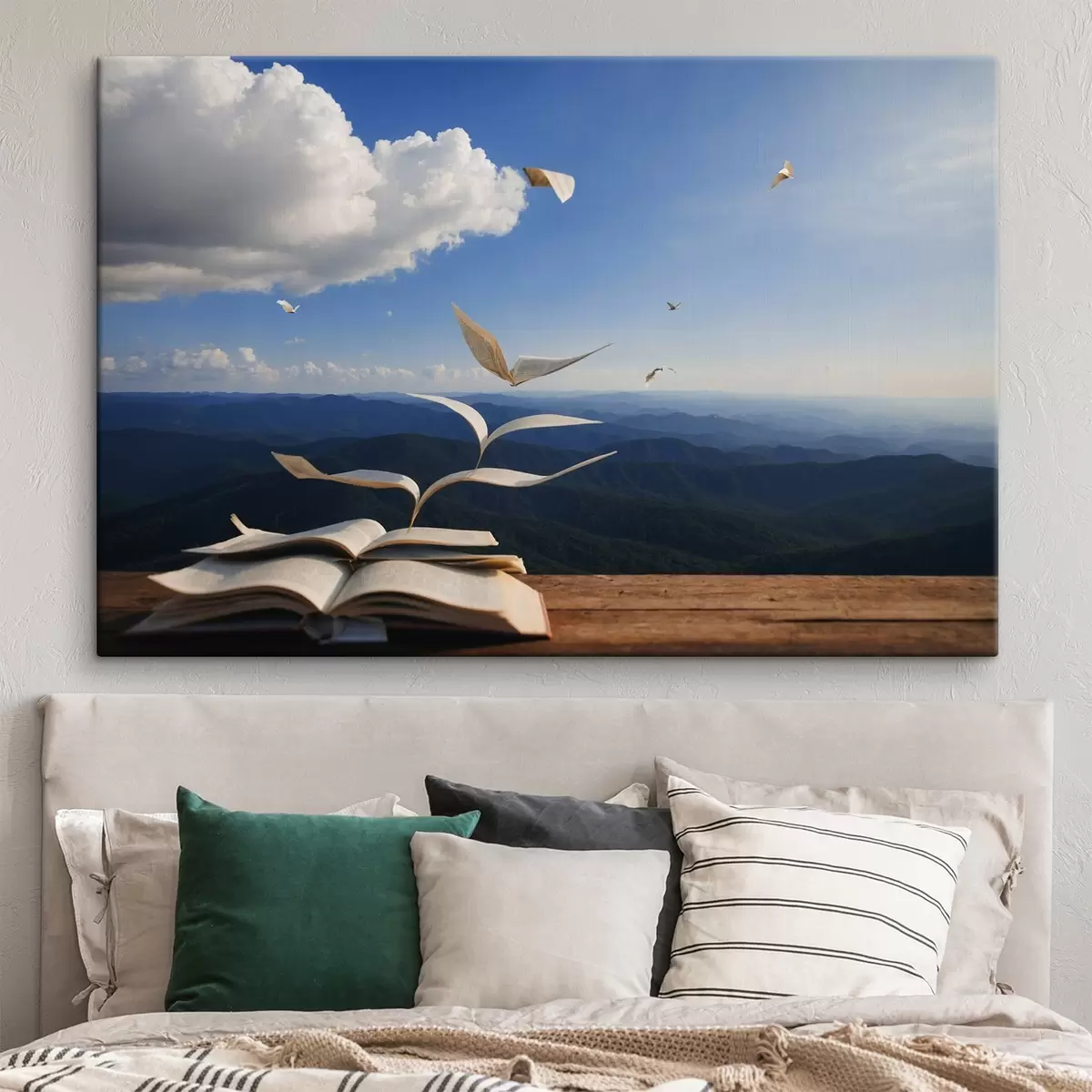 Glezna Lidojošas grāmatas lappuses s42095