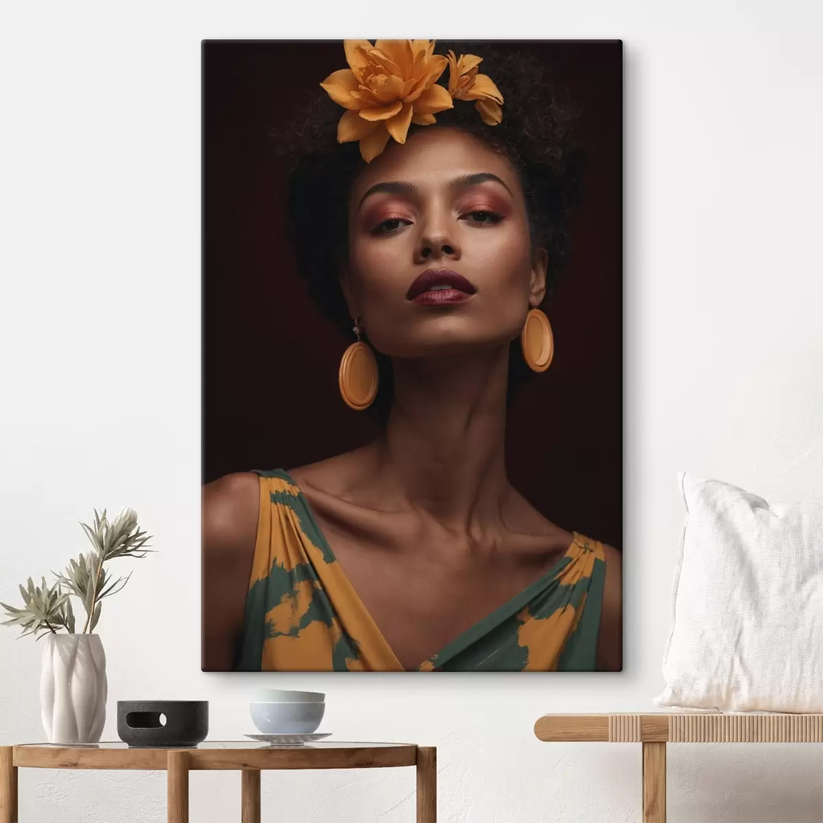 Glezna Noslēpumaina meitene s42099