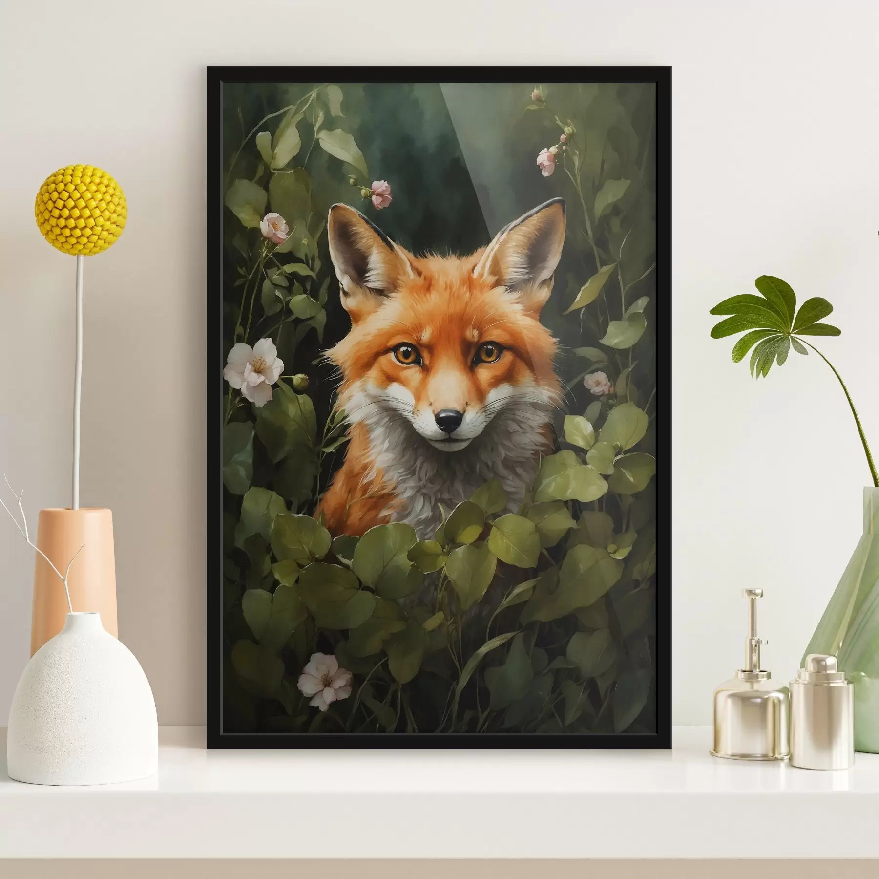 Fototapetes Lapsa krūmos f41777