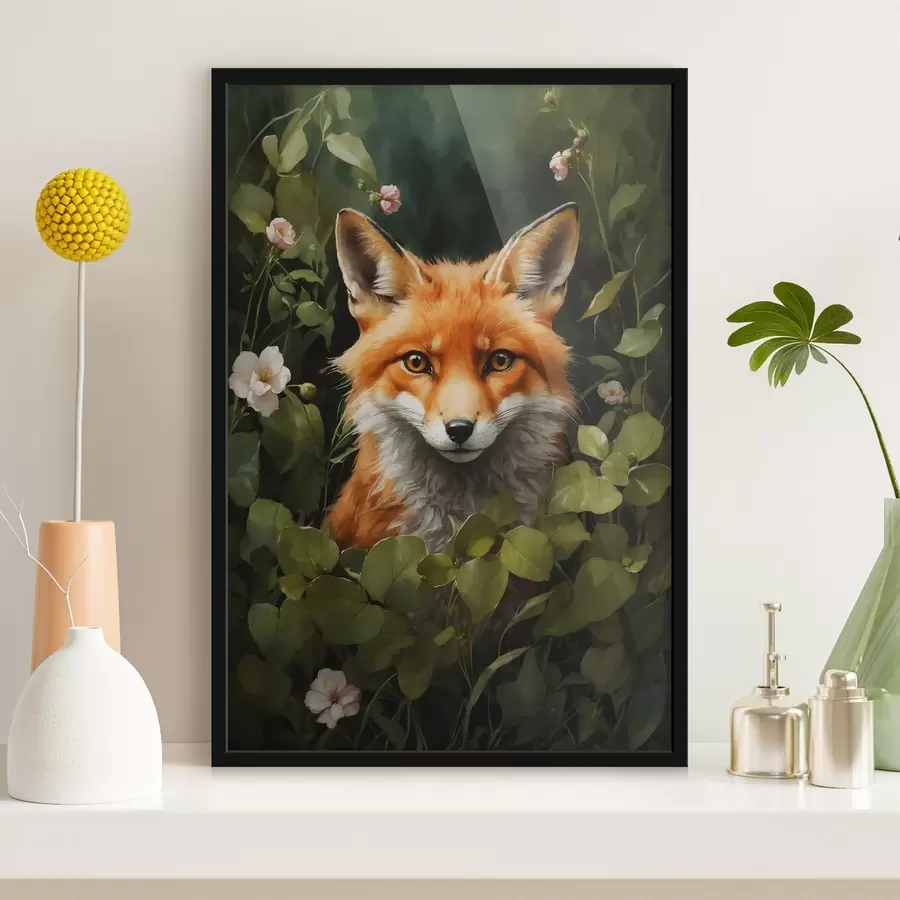 Fototapetes Lapsa krūmos f41777