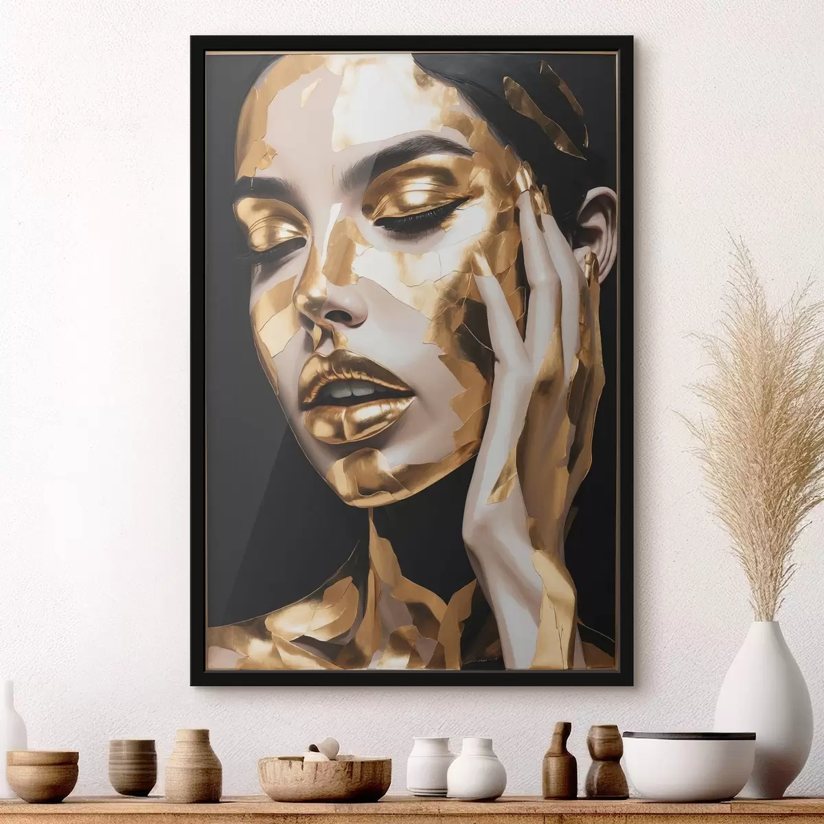 Plakāts Meitenes seja krāsota f42091