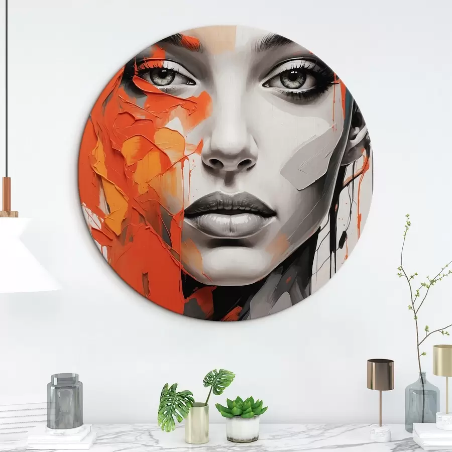 Glezna Meitenes seja eļļas gleznošanas stilā r41764