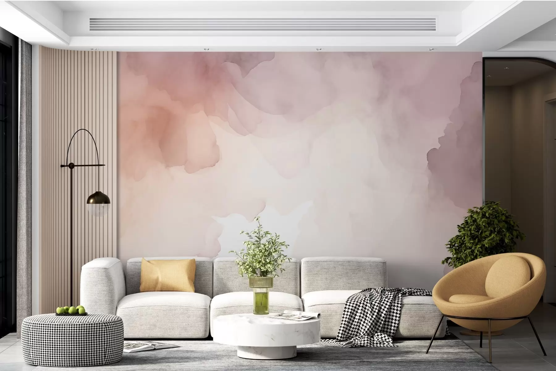 Fototapetes Akvareļu apļi w02607