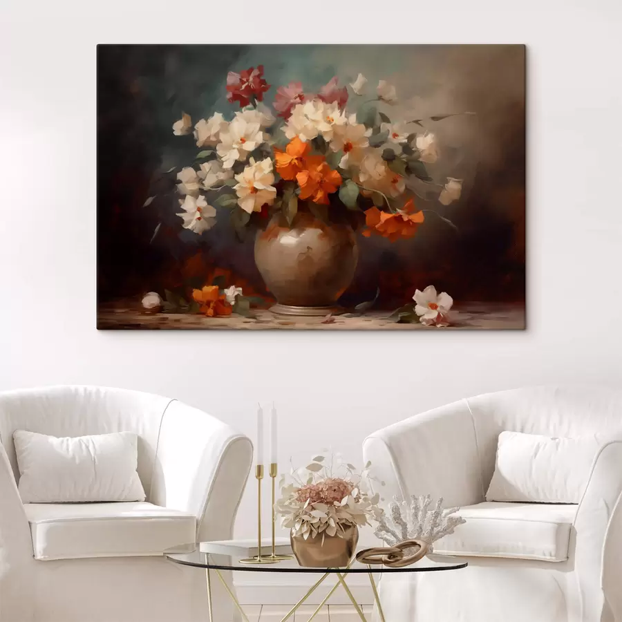 Glezna Ziedu pušķis vāzē s42113