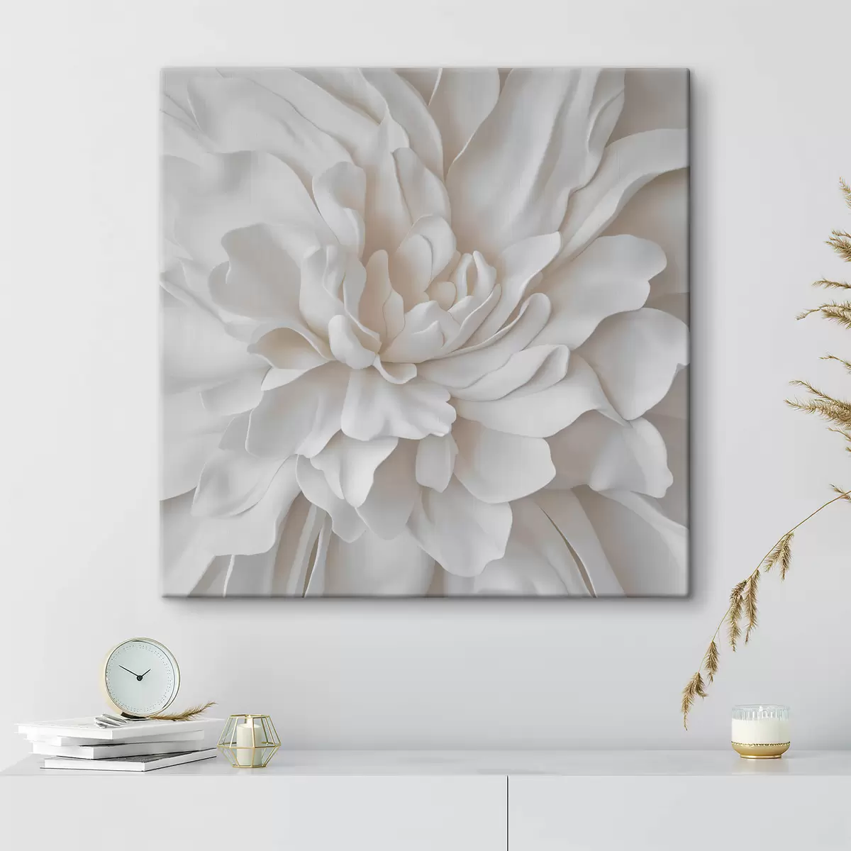 Glezna Lieli abstrakti ziedlapiņas s42130