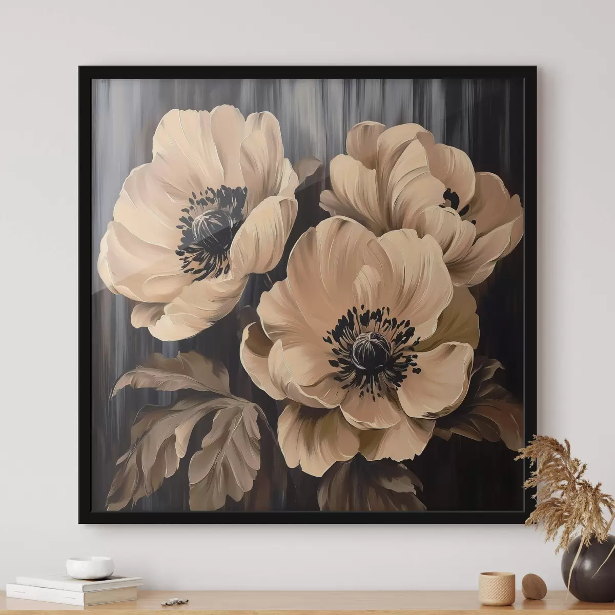 Plakāts Lielu ziedu pušķis f42110