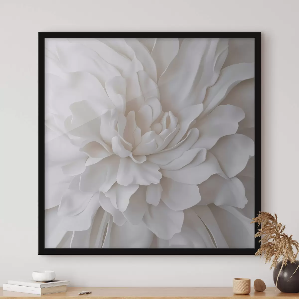 Plakāts Lieli abstrakti ziedlapiņas f42130