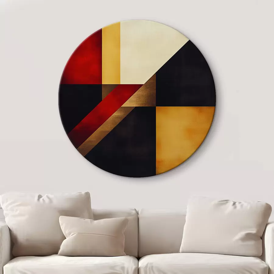 Glezna Ģeometriskā abstrakcija r41991