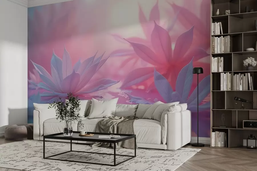 Fototapetes Apjomīgas ziedu ziedlapiņas w02617