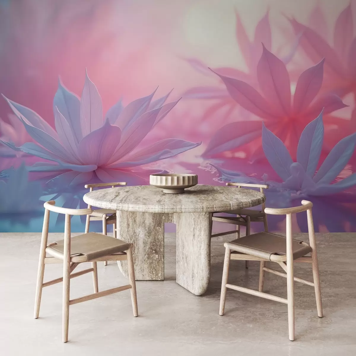 Fototapetes Apjomīgas ziedu ziedlapiņas w02617