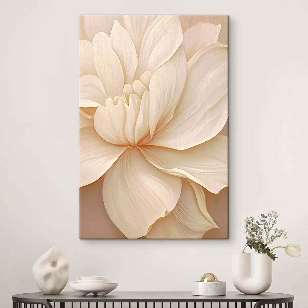 Glezna Krēmveida zieds s42165