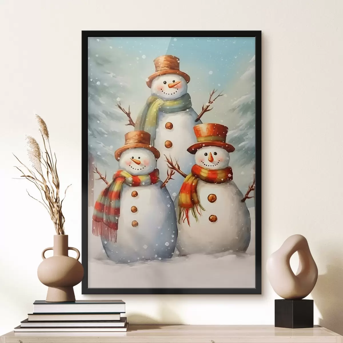 Plakāts Sniegavīri ziemā f42170