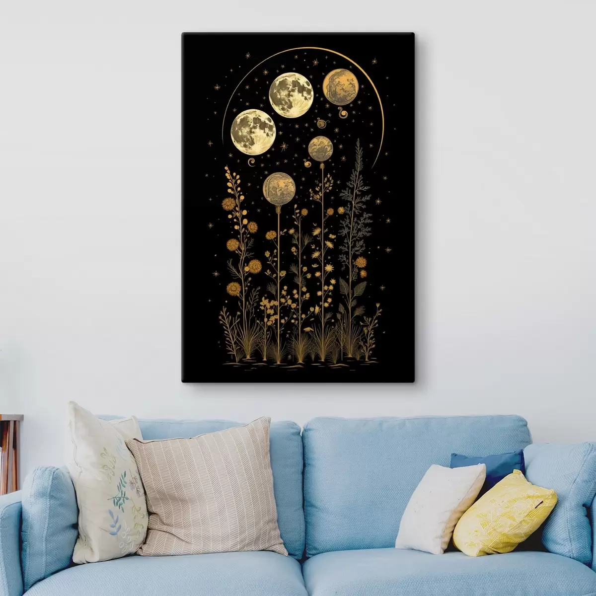 Glezna Mēness ziedu mirdzums s42298