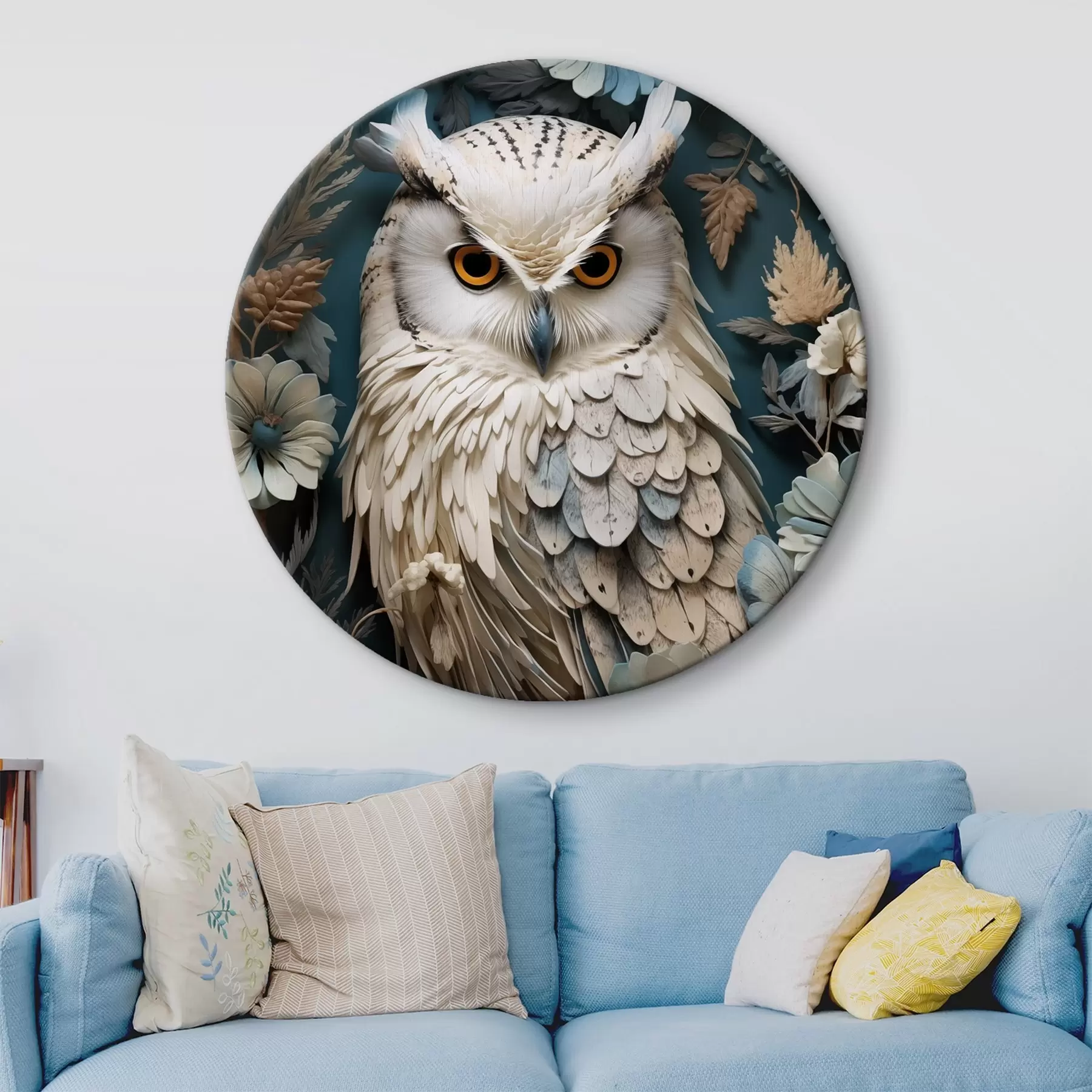 Glezna Baltā pūce r42283