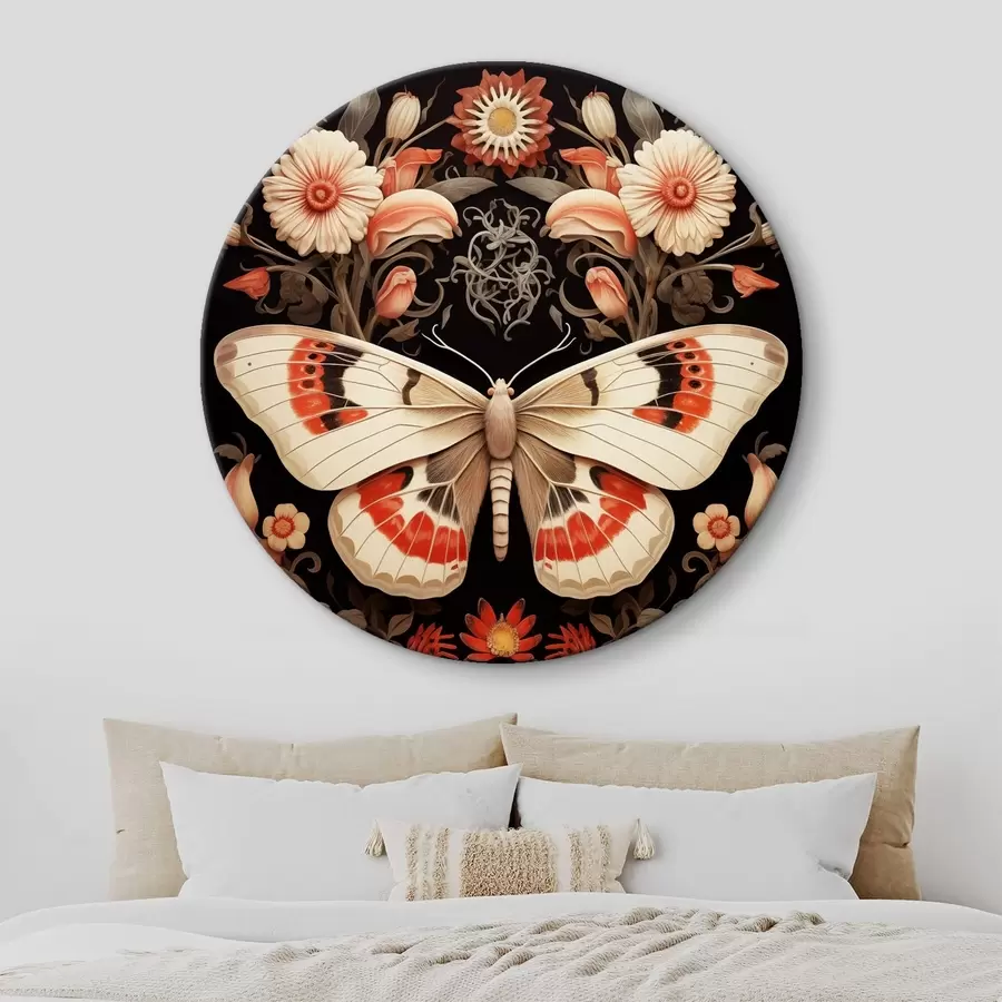 Glezna Dažādi tauriņi r42293